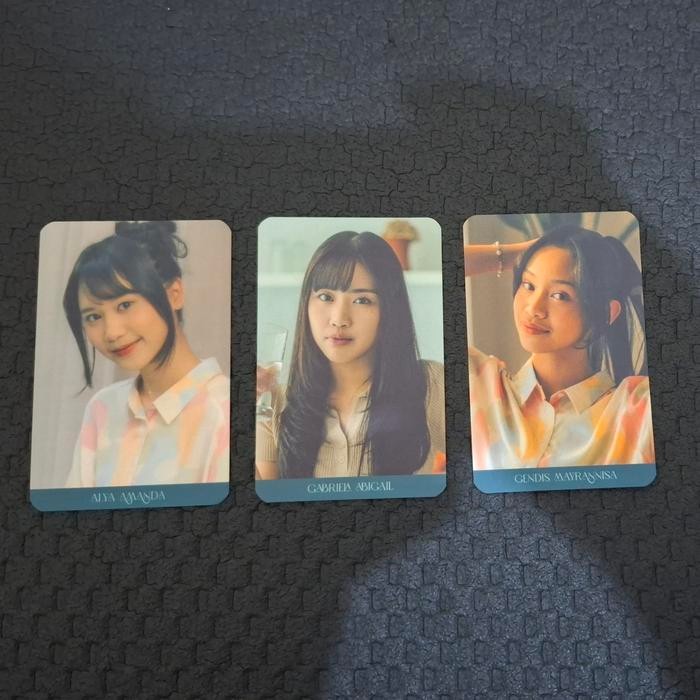 

PC Photocard Jkt48 Edisi Kalender 2025 AGazeofDream - Alya Ella Gendins