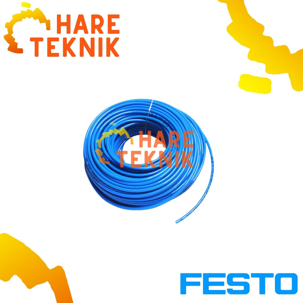 Selang Angin Festo Pneumatic Hose Plastic Tubing PUN 4 X 0,75-BL (PU)