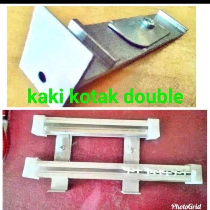 PREMIUM kaki rel kotak gorden double