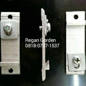 PREMIUM Kaki Rel Gorden Siling Alkan / Breket Rel Gorden Alkan