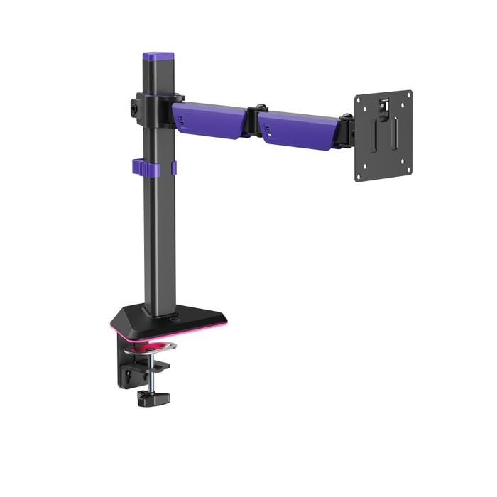 

Heavy-Duty Bracket Single dan Dual Monitor 17" - 40" Oximus ZD304L ZD324L Hitam Ungu Violet RGB