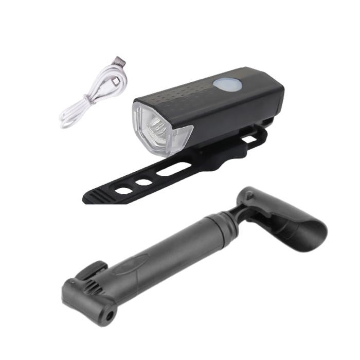 Paling Murah Paket Aksesoris Sepeda Komplit Helm + Kacamata + Lampu + Botol Minum Termurah