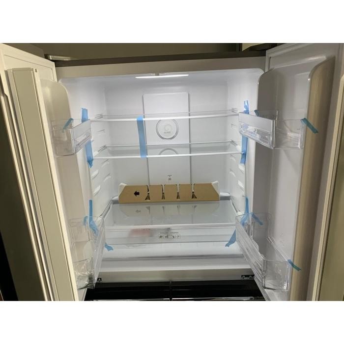 Kulkas Side By Side Gea G4D-404 / Kulkas Gea Inverter 4 Pintu Inox