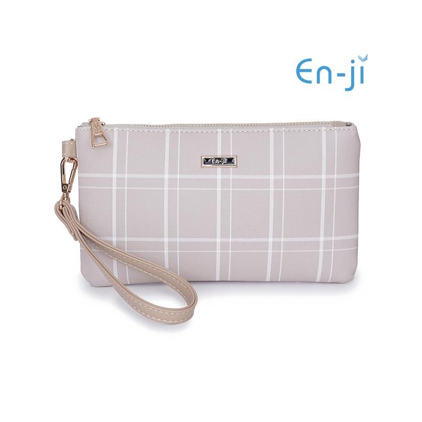 En-Ji Pouch Bag Wanita Eun Pouch - Khaki