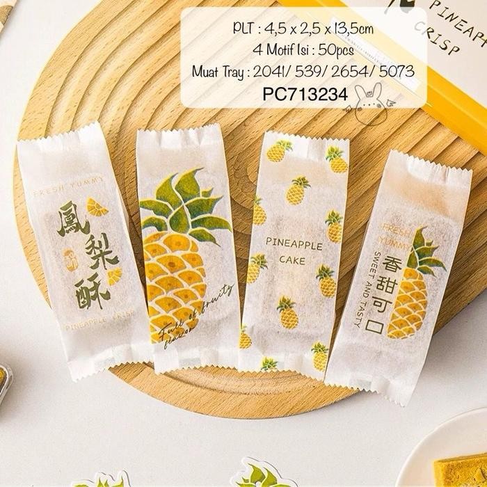 

OR6T Plastik Nastar Pc71323 Nenas 4 Motif Premium Import Food Grade