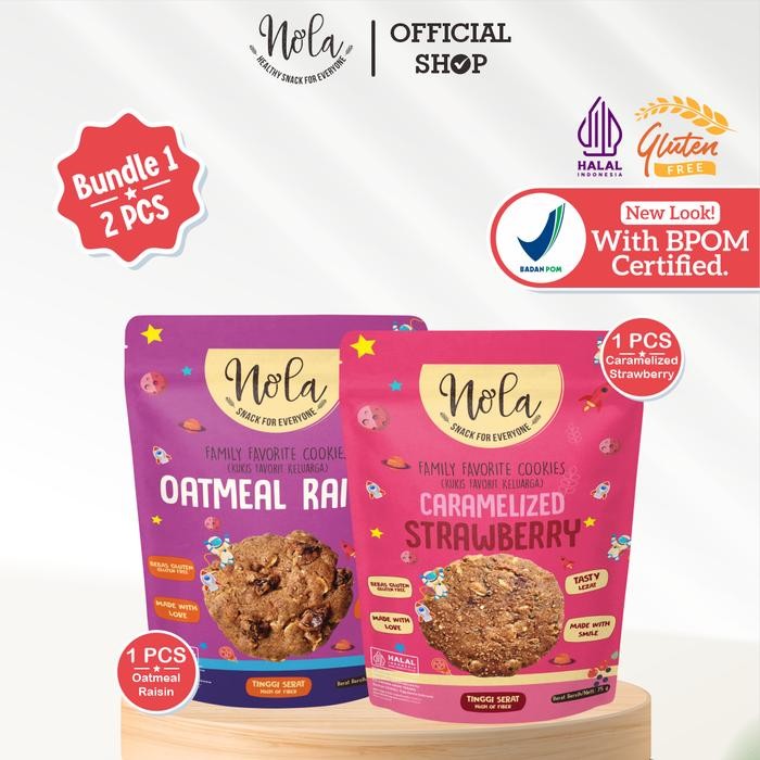 

OR6T Nola Granola Chips Dan Gluten Free Cookies - Bundle 1