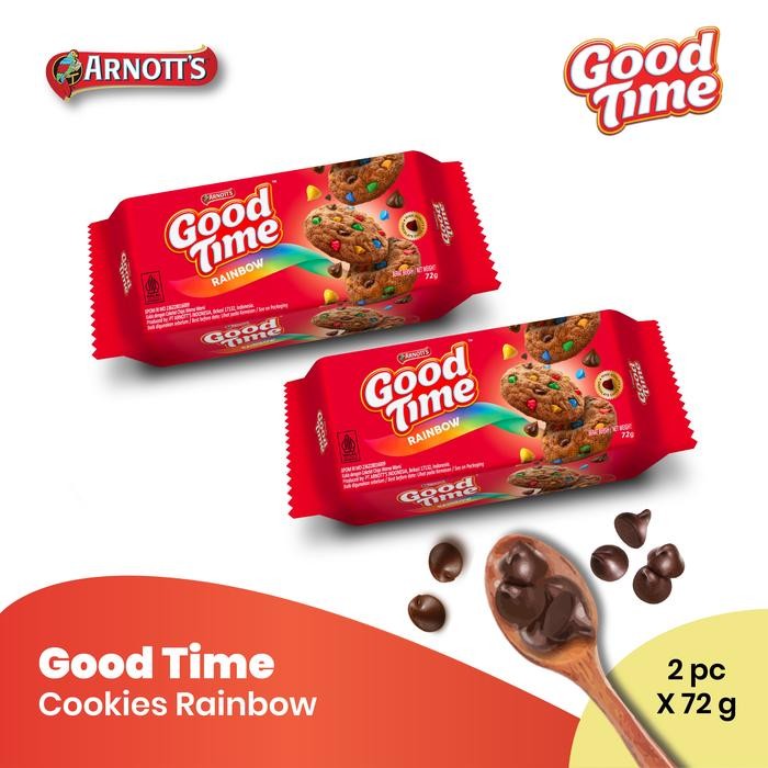 

OR6T Good Time Cookies Rainbow 2X72Gr - Twinpack