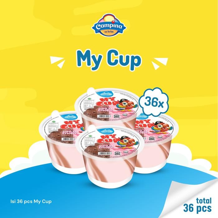 

OR6T Campina Ice Cream My Cup - Es Krim