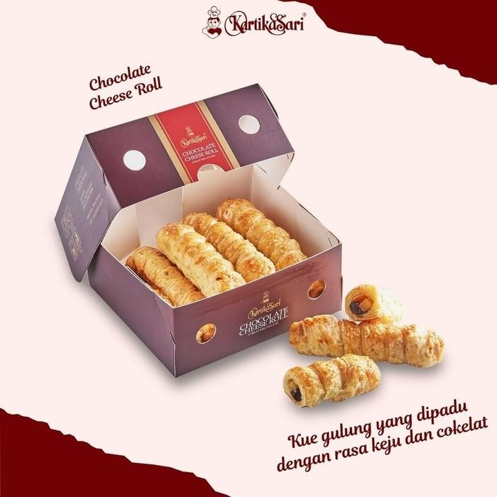 OR6T Chocolate Cheese Roll Kartika Sari