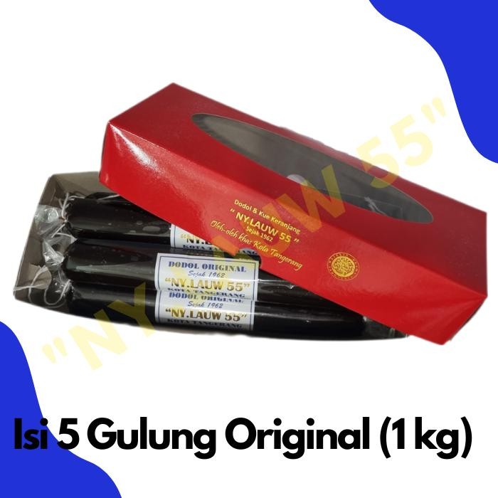 

OR6T Dodol Original Asli Ny.Lauw55 Sejak 1962