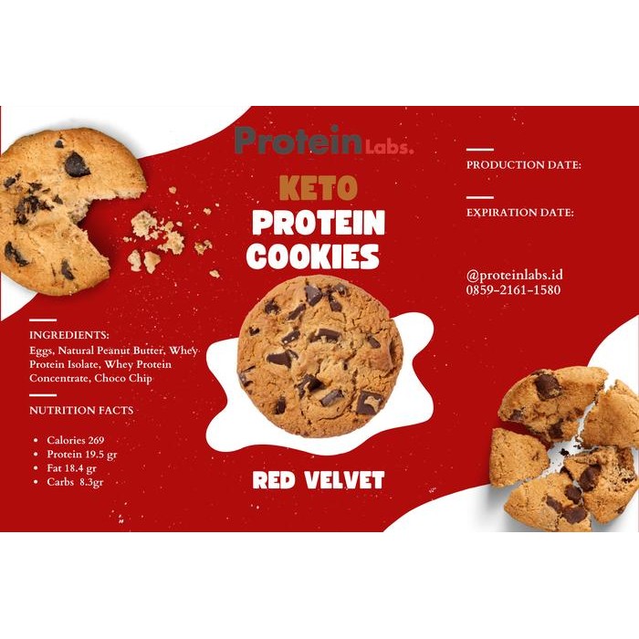 

OR6T Protein. Keto Cookies Red Velvet
