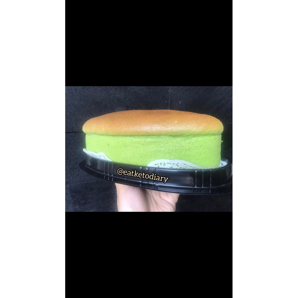 

OR6T Kue Keto Ogura Castella Chiffon Cake Roti Debm Eatketodiary