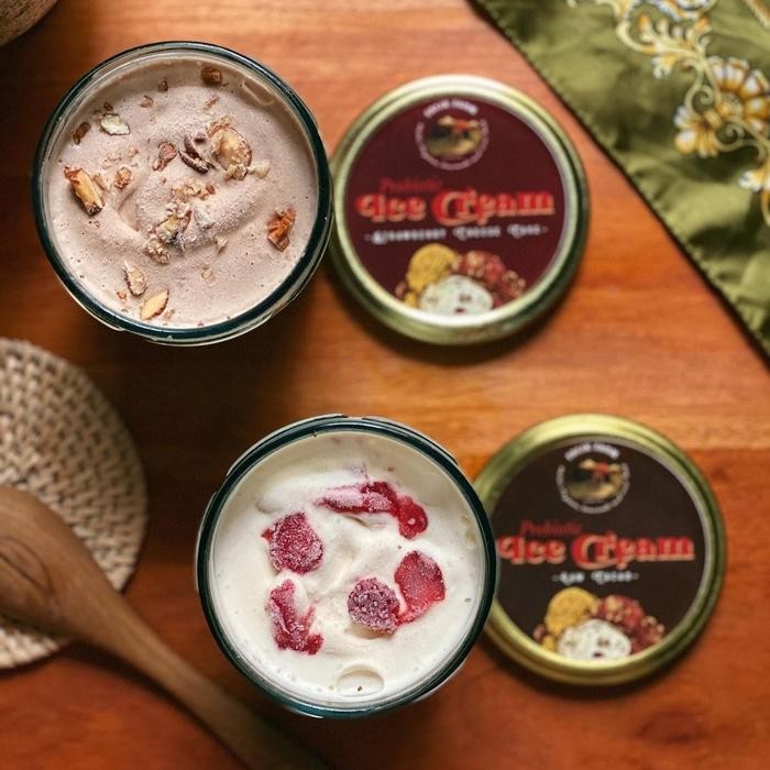 

OR6T Ice Cream Probiotic Falik Farm Es Krim Probiotik Gluten Free Halal