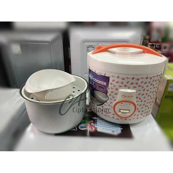 Rice Cooker Extra Big 3 Liter Krc-188Wh / Krc 188 Wh