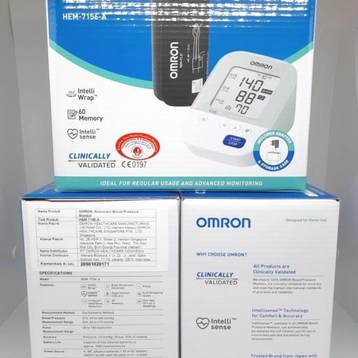 OMRON HEM 7156 A Adaptor Tensimeter