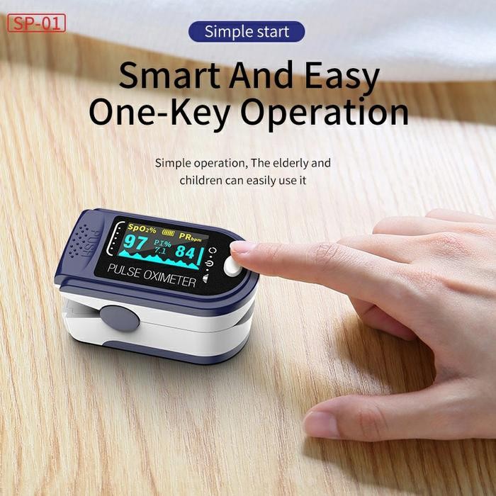 pulse oximeter spo2 monitor portabel perlengkapan medis kesehatan
