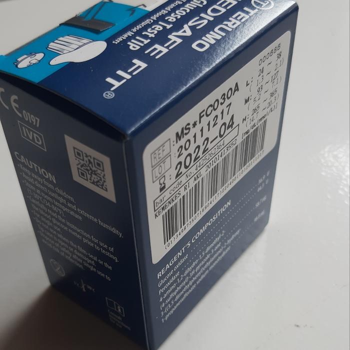 TERUMO Medisafe Test Tip