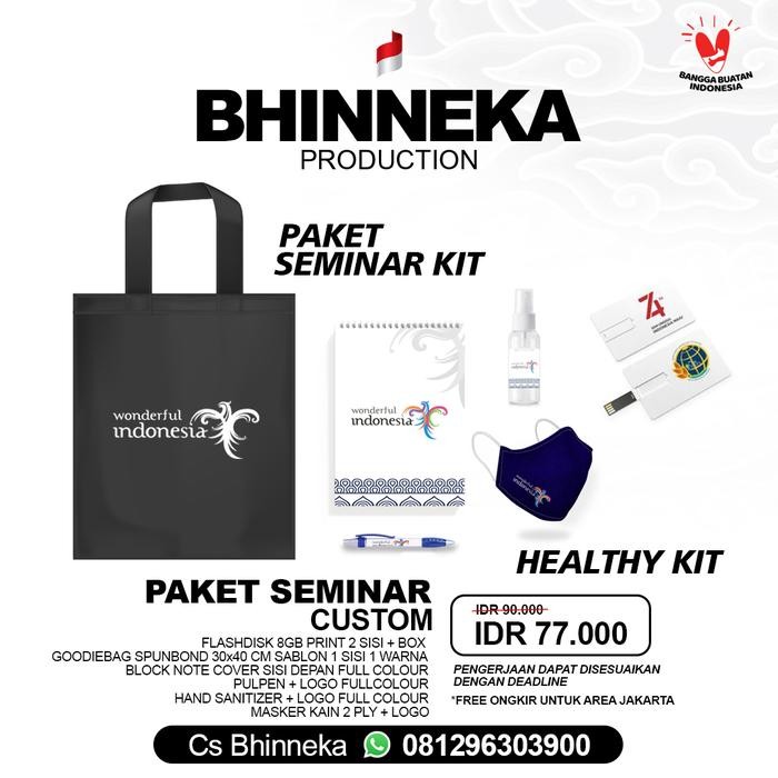 

Paket Seminar Kit Bimtek - Pesanan Ibu Yanti