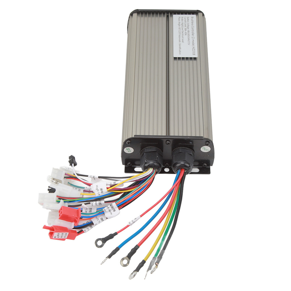 48V 60V 64V 72V 2000W 18 Tube Electric Bike Brushless Motor Controller Electric Scooter Controller