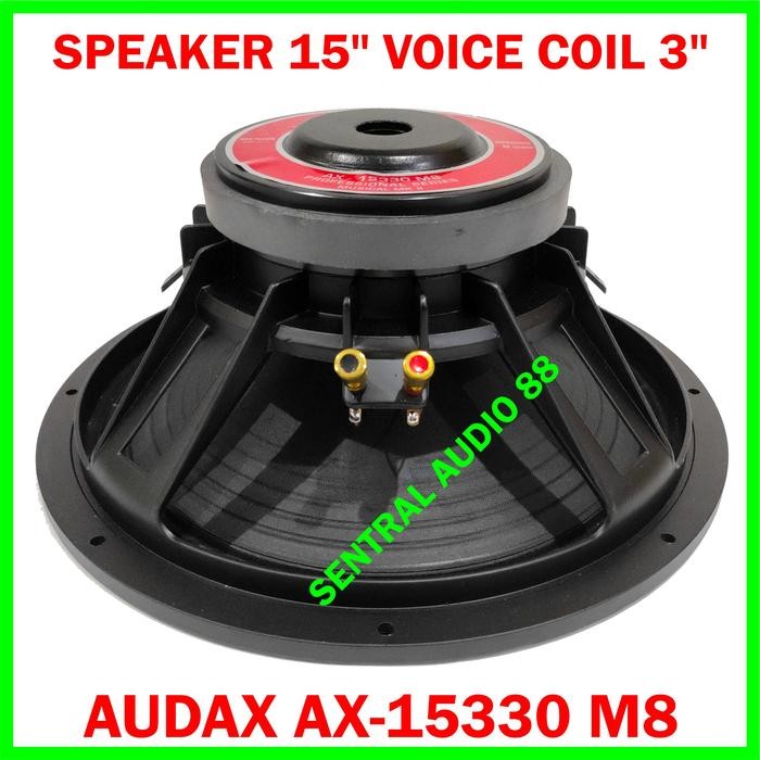 Speaker Audax AX 15330 M8 Speaker 15inch AX15330 FR 15 inch Original