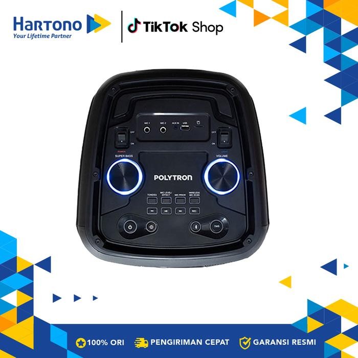 Polytron Active Speaker Bluetooth Speaker Aktif Karaoke PPS8L22