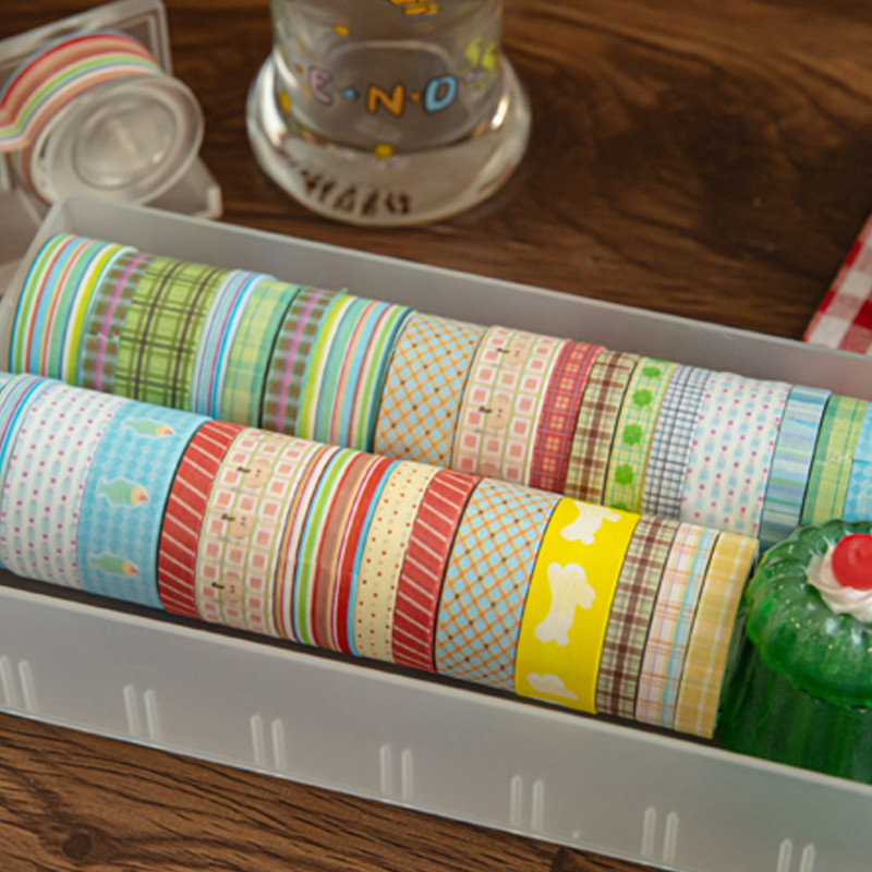 

20rolls Ancient Early Memories Series Washi Tape Set Handbook Material Collage DIY Diary