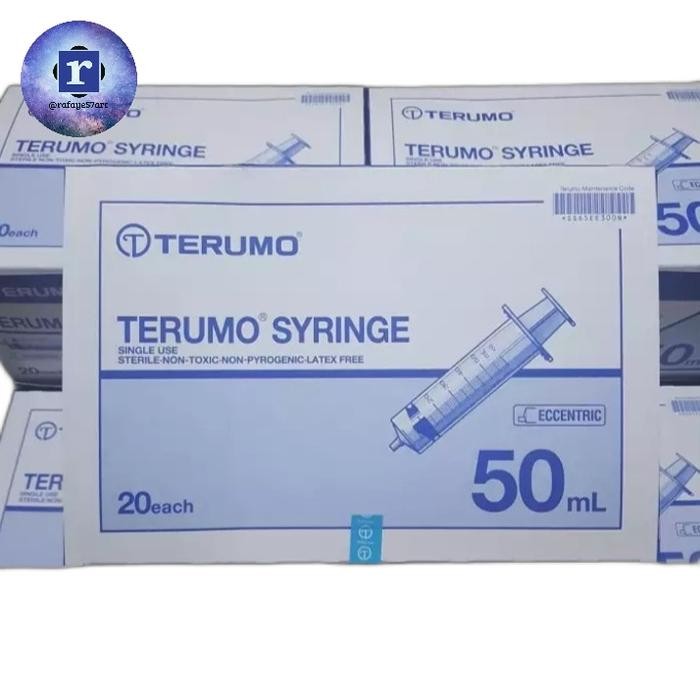 Alat Suntik 50cc Spuit Syringe Terumo 50cc Terumo Syringe 50 ml