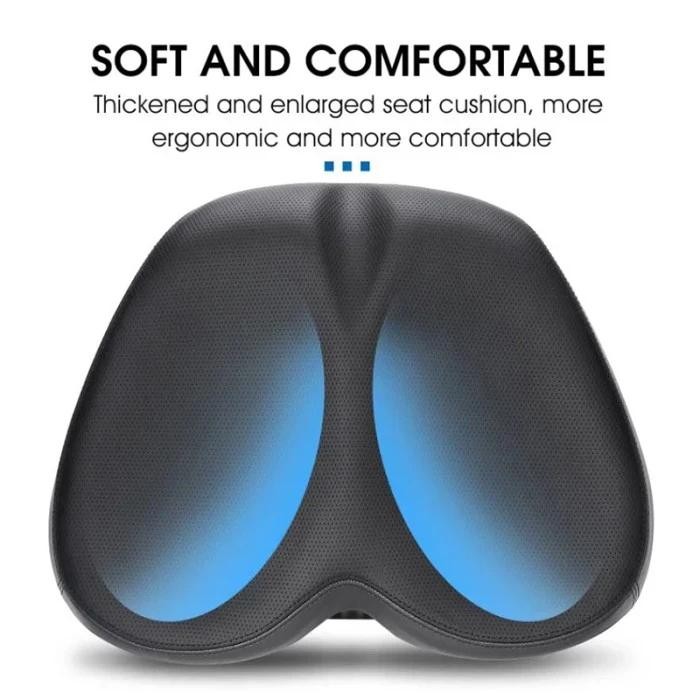 Sadel Jok Sepeda Statis Listrik Mtb Seli West Biking Saddle City Black