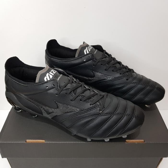 Sepatu Bola Mizuno Morelia Neo 3 Leather Blackout