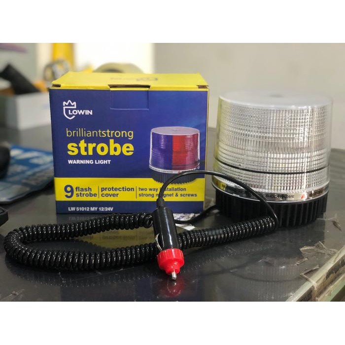 LAMPU STROBO LED 12V - 24V / LAMPU LED ROY LAMP STROBO