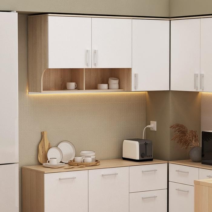Lemari / Rak Dinding Dapur 3 Pintu Alba Baz KC WU 120
