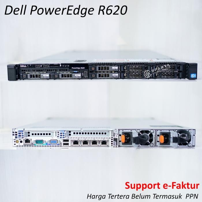 Server Dell PowerEdge R620 12 Core 24 Thread Ram 128GB SSD 1TB