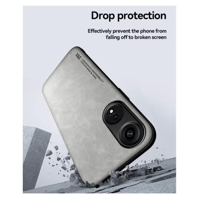 (Allthebest) [LEATHER CASE] Case Oppo Reno 8T 5G Casing Tekstur Kulit Domba Casing Oppo Reno 8T 5G