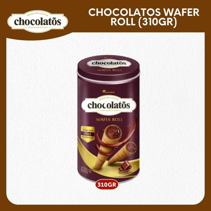 

4ZMI Gery - 1 Toples Seasonal Chocolatos Wafer Roll - 310Gr
