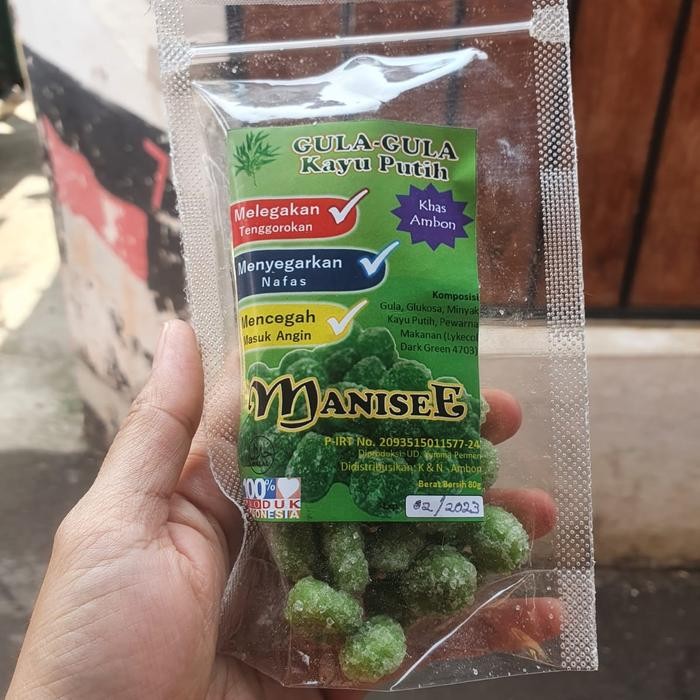 

4ZMI Permen Kayu Putih Asli Khas Ambon - Gula Gula Kayu Putih Ambon