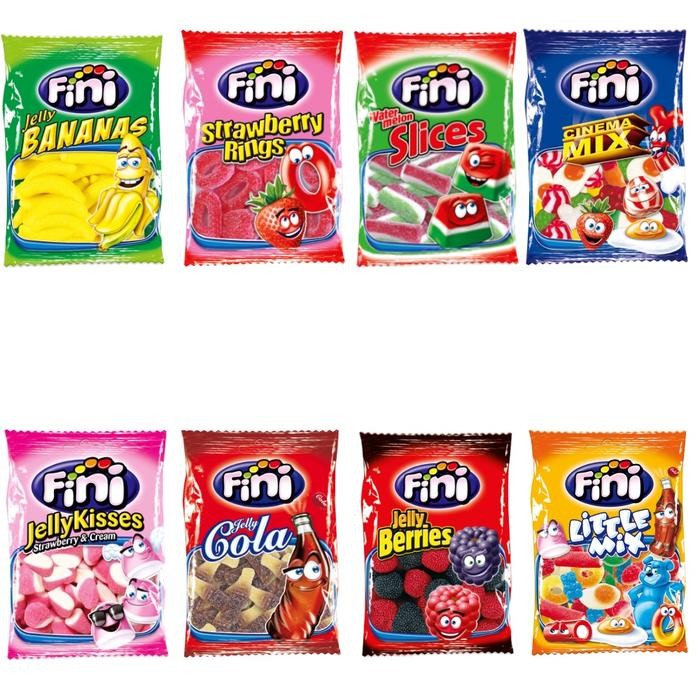 

4ZMI Fini Gluten Free Fini 100Gr Yupi Permen Lunak Import Spain