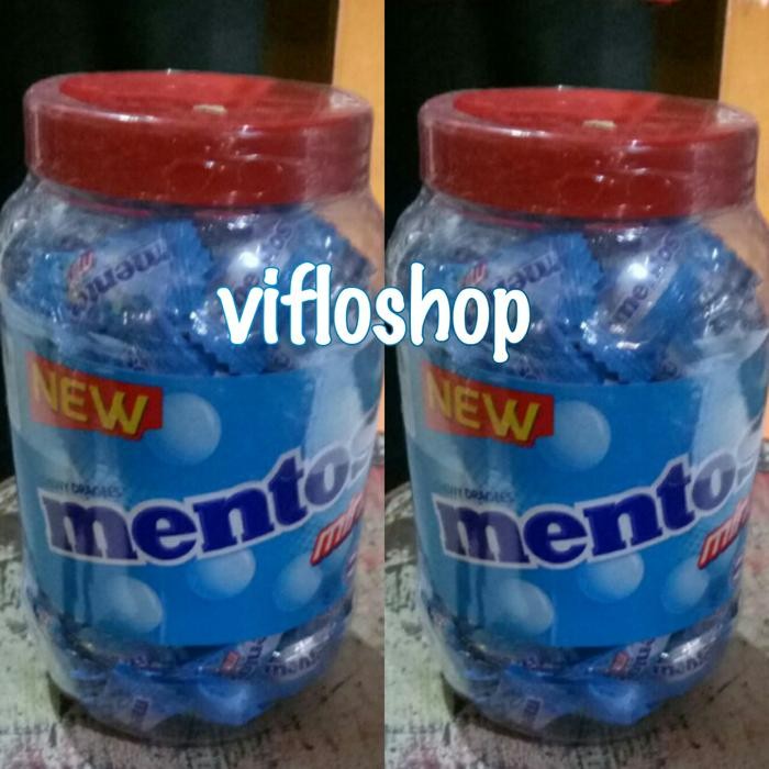 

4ZMI Permen Mentos Kemasan Toples (Jar) Isi 200 Pcs