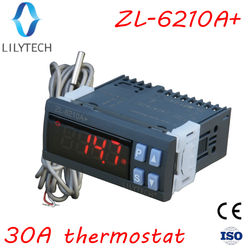 ZL-6210A+, 30A Output, Temperature Controller, Digital  Thermostat,