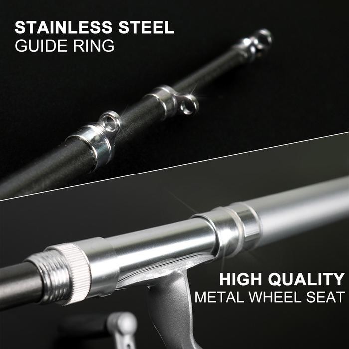 Sougayilang Set Pancing Pancing Murah Pena Joran Pancing Dan Fishing Reel Pancing Set Untuk Outdoor