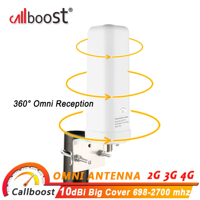 Callboost antenna full band 360 omni gsm 2g 3g 4g antenna 10dbi for cellular amplifier 4g signal boo
