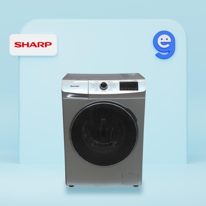 SHARP Front Loading 8,5 Kg ES-FL1083W / ESFL 1083W / ESFL 1083