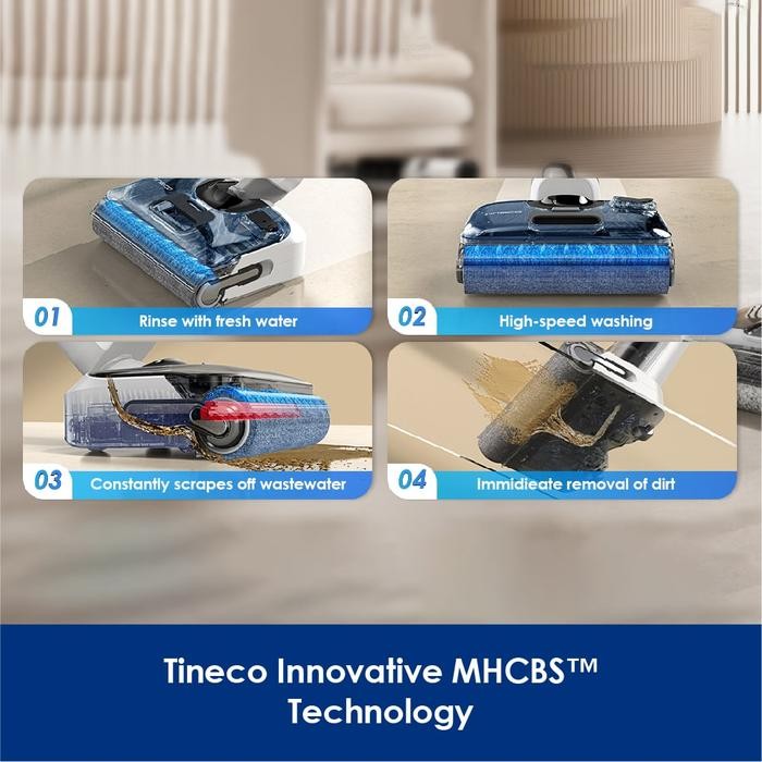 Tineco Floor One S6 Stretch Smart Wet Dry Cordless Vacuum Cleaner Tineco Stretch S6 Multifuncional