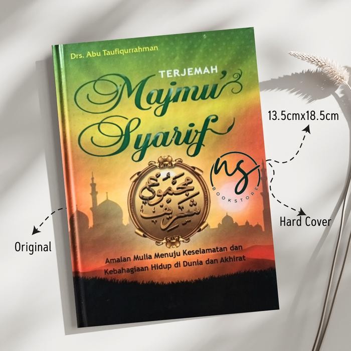 

ASLI Buku Majmu syarif Hard Cover Terjemah Dan Translite Latin Ukuran Tanggung Hard Cover - Toha