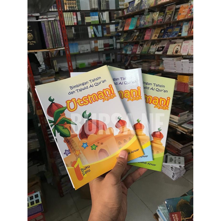 

TERLARIS Bimbingan Tahsin dan Tajwid Al Quran Utsmani Anak (1set) READY STOCK