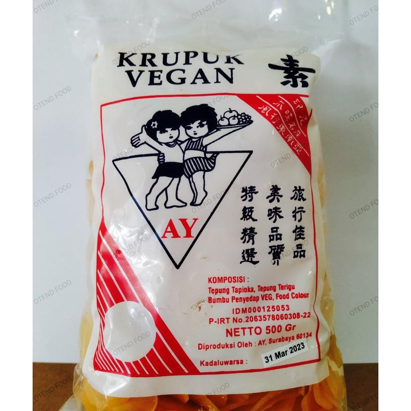 

IOI2 Kerupuk Vegan Kuning Mentah / Ay Kerupuk Kuning Kecil