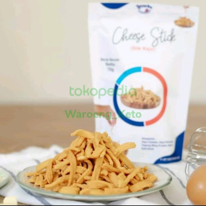 

IOI2 Cheese Stick / Cemilan Keju Keto - Cemilan Sehat