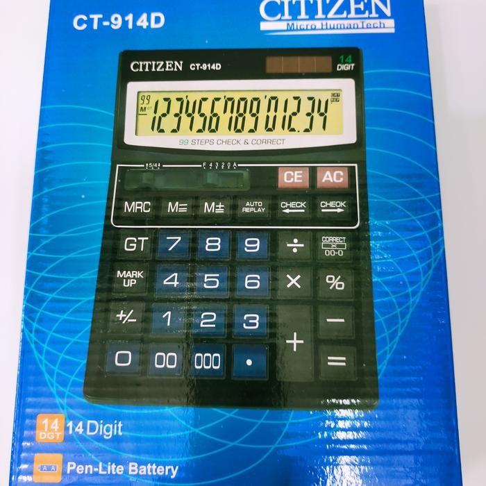 

KALKULATOR CITIZEN 914 D
