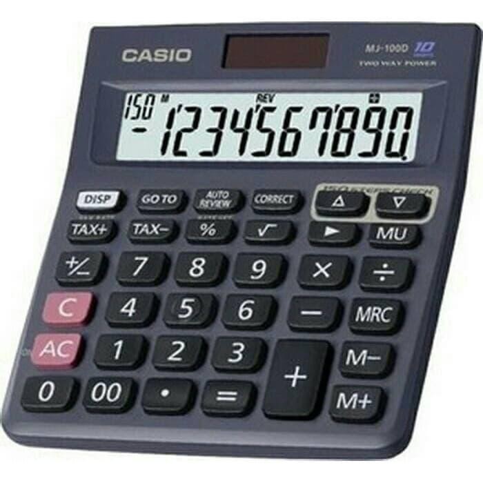 

Jual Kalkulator Calculator Calkulator Kalculator Casio Mj 100D Mj-100D