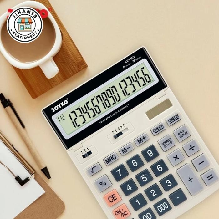 

KALKULATOR 16 DIGIT CC-50 - CALCULATOR 16 DIGITS