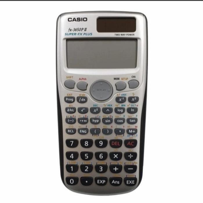 

CASIO FX 3650P II KALKULATOR SENTIFIK